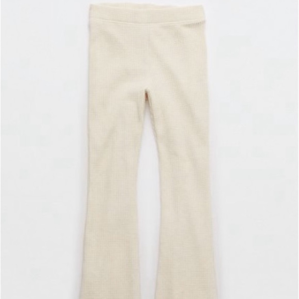Aerie waffle knit pants
